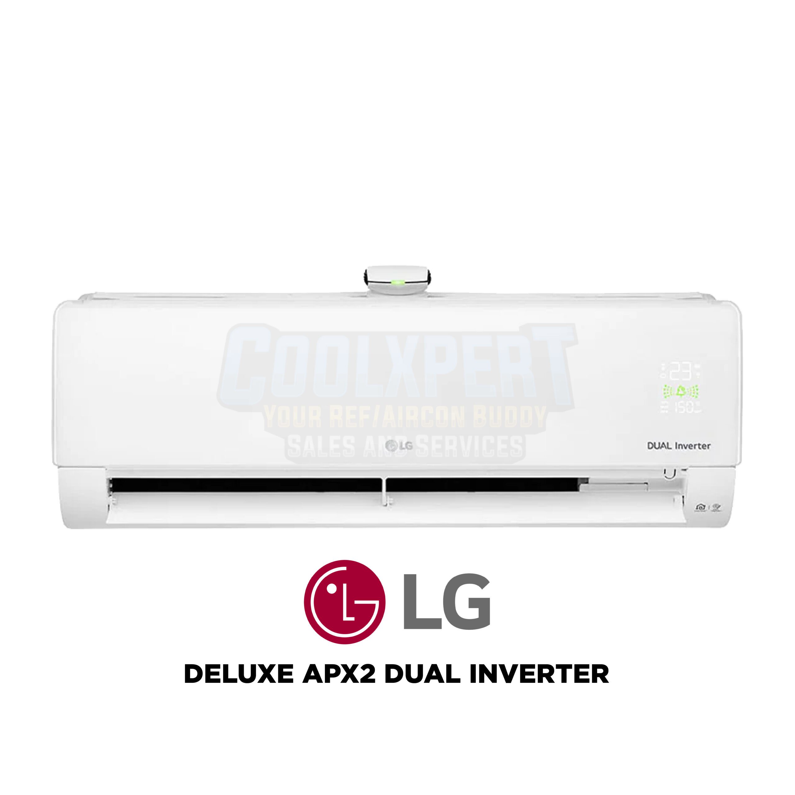 LG DELUXE APX2 DUAL INVERTER WITH WIFI, IONIZER AND AIR PURIFIER 2.5HP SPLIT TYPE (HSN-24APX2)