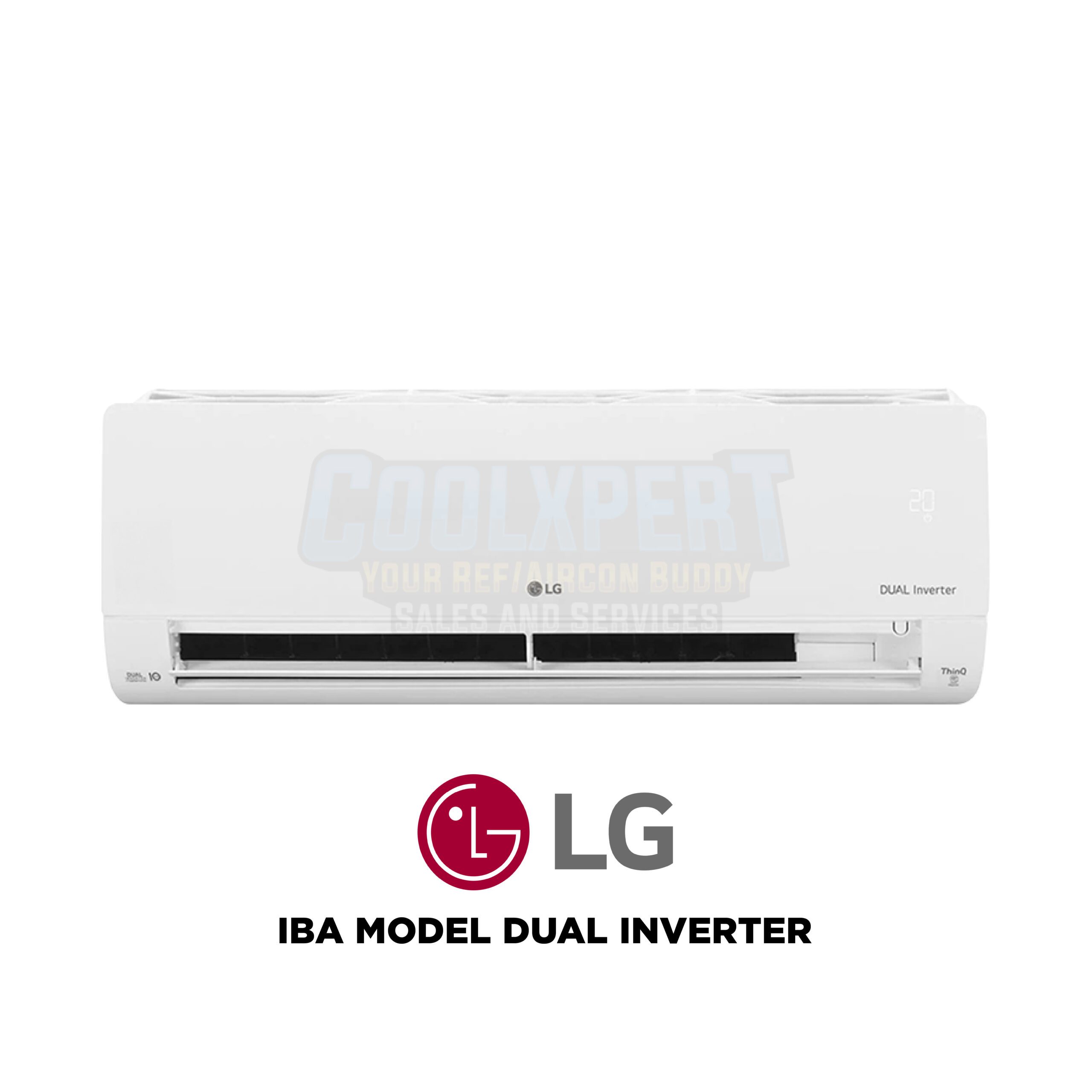LG IBA DUAL INVERTER 2.5HP SPLIT TYPE (HSN/HSU24IBA)